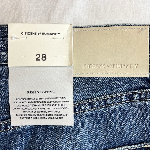 NWT’S Denim CITIZENS OF HUMANITY Mina Reworked Skirt in Brielle SZ 28 - Picture 7 of 13